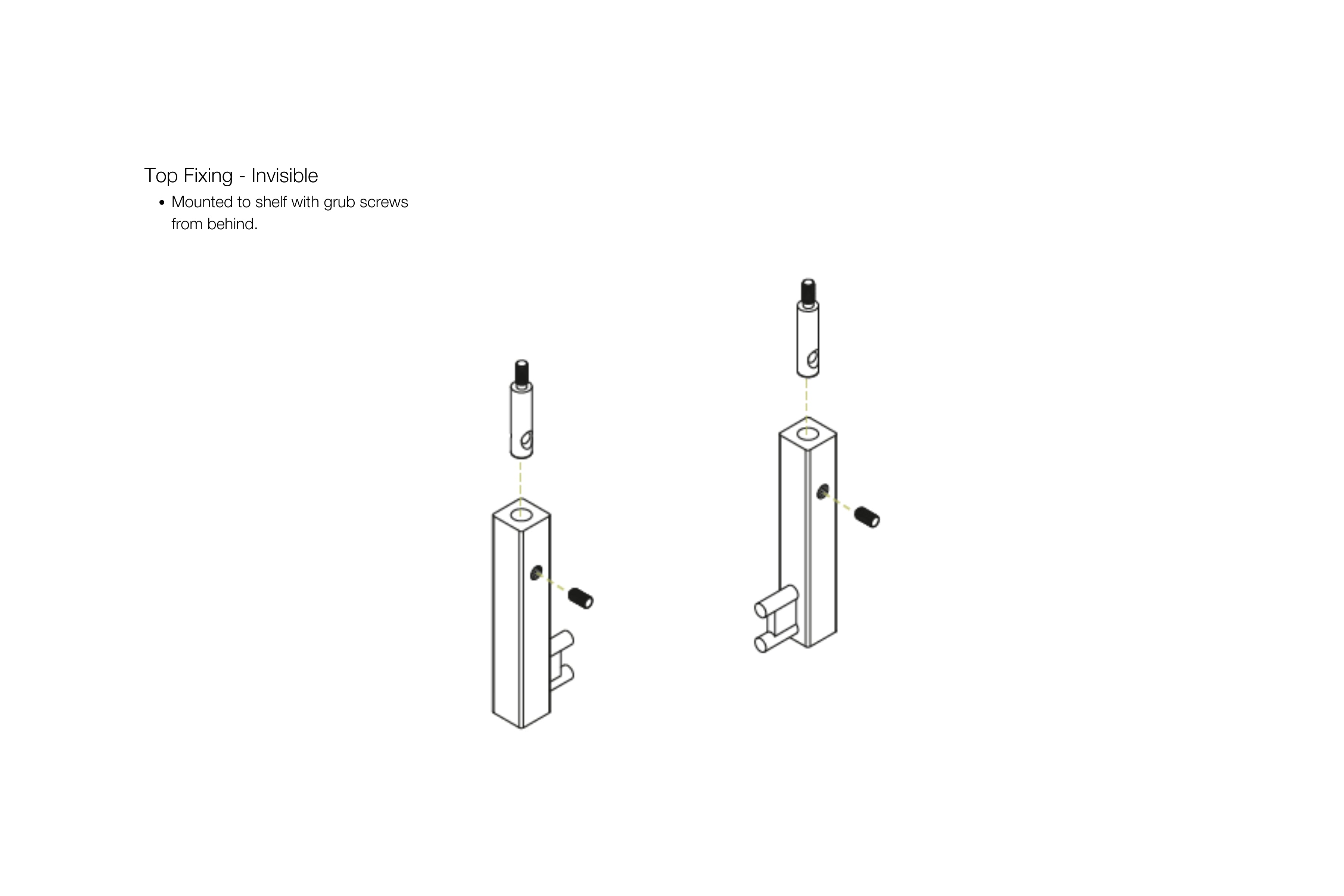 Hanging Rail Supports