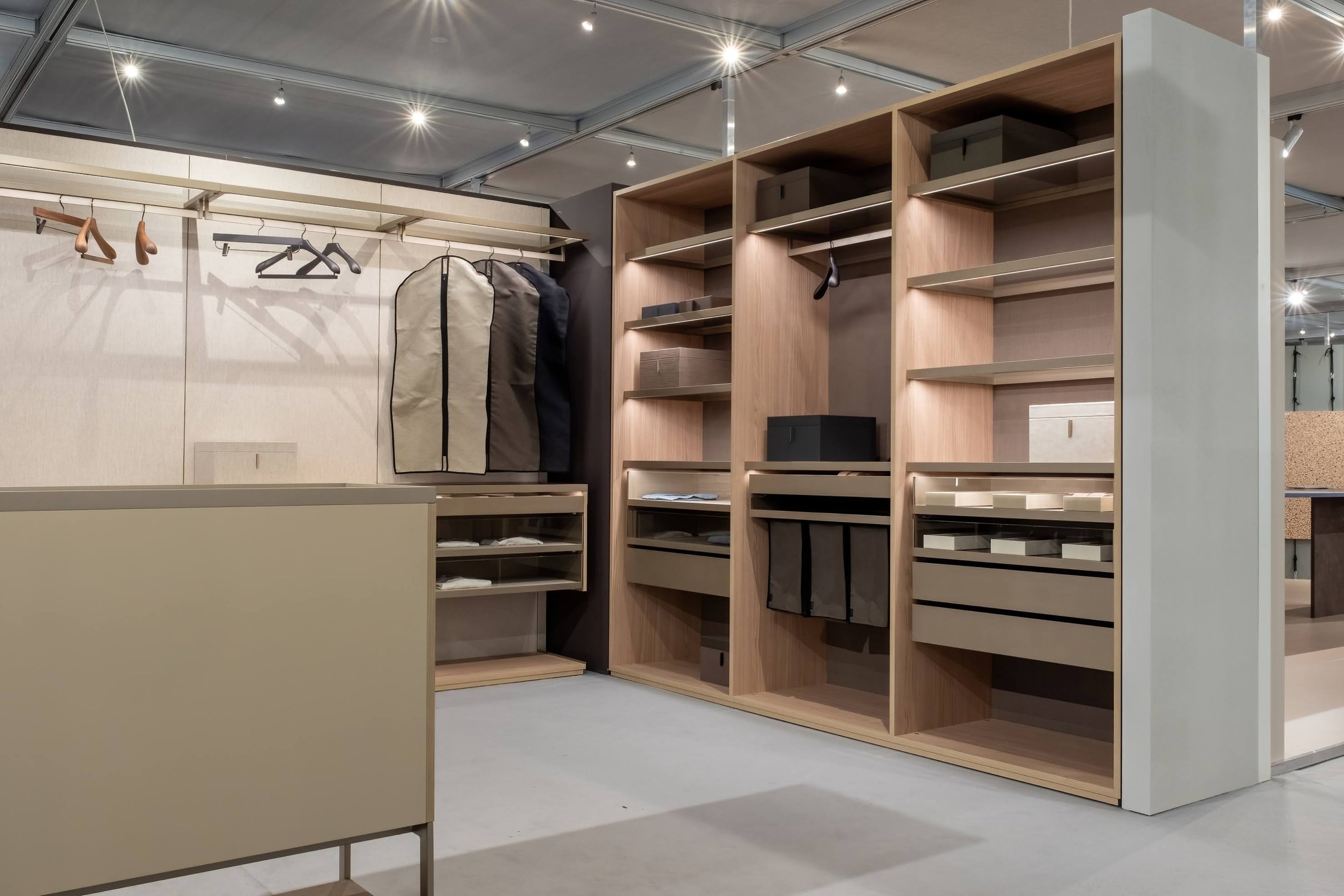 BELAPOST Wardrobe Glass Shelf Frame