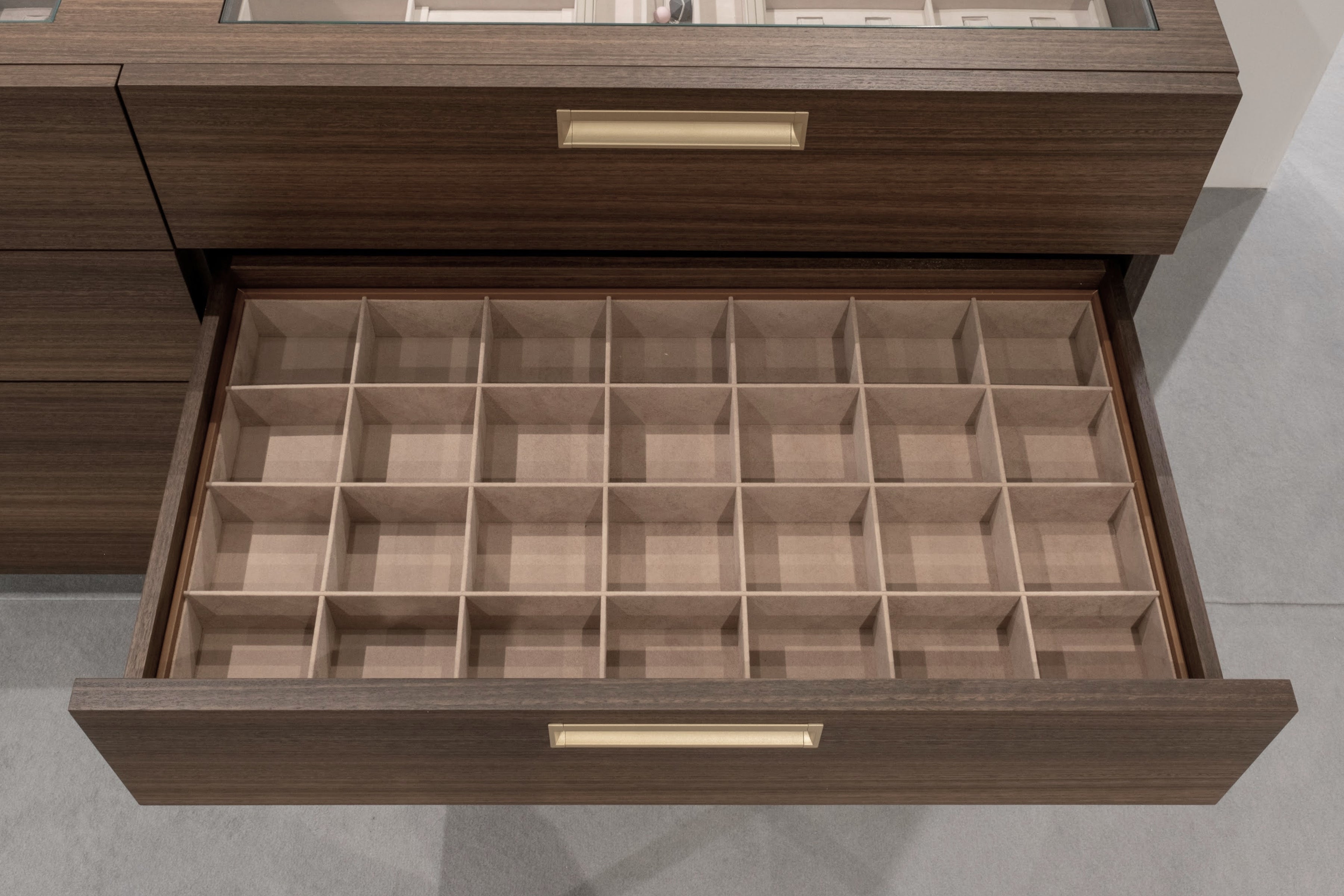 Custom VELVET Drawer Inserts