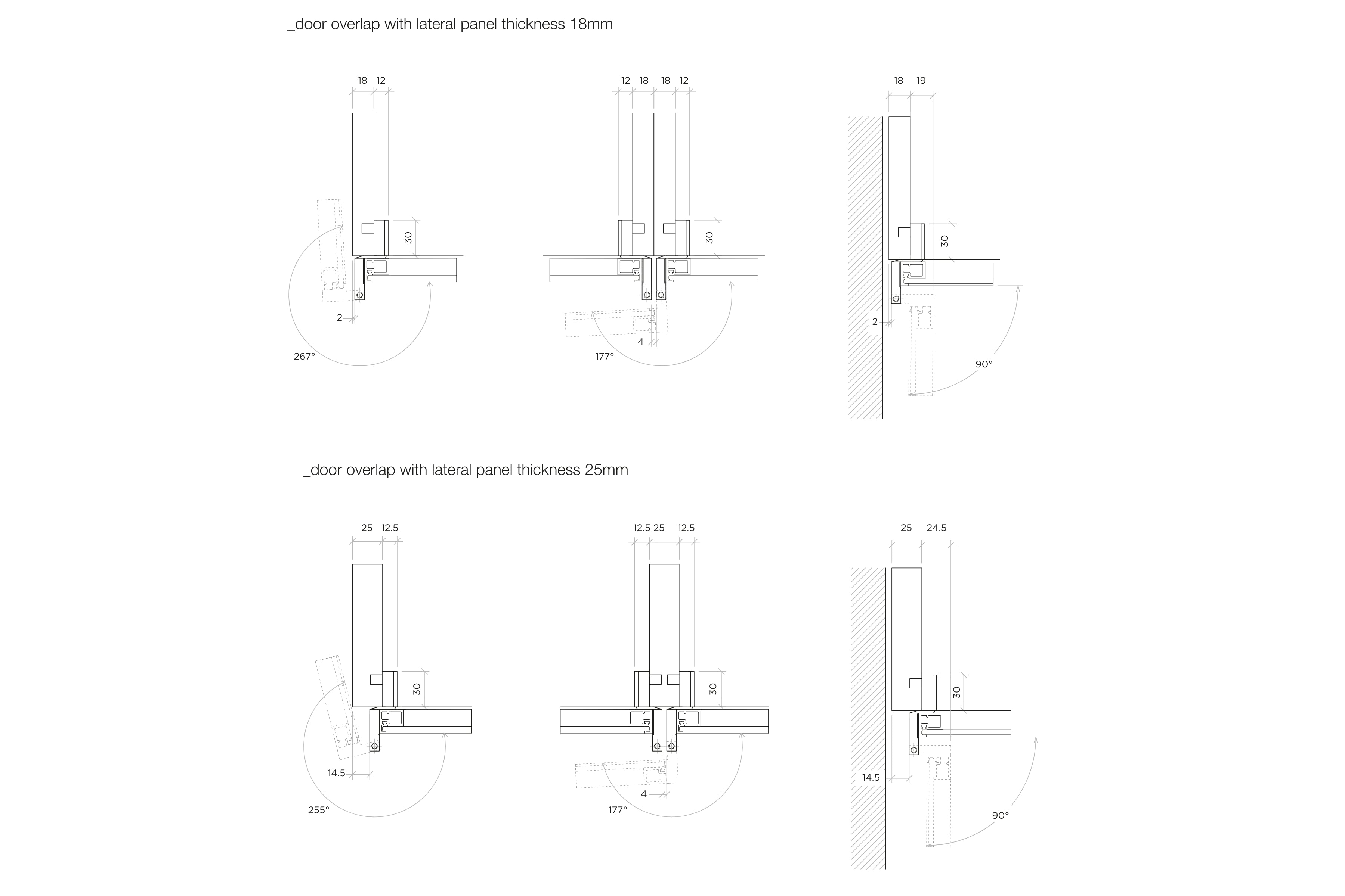 GLIX Light - Mirrored Door - Made to Measure
