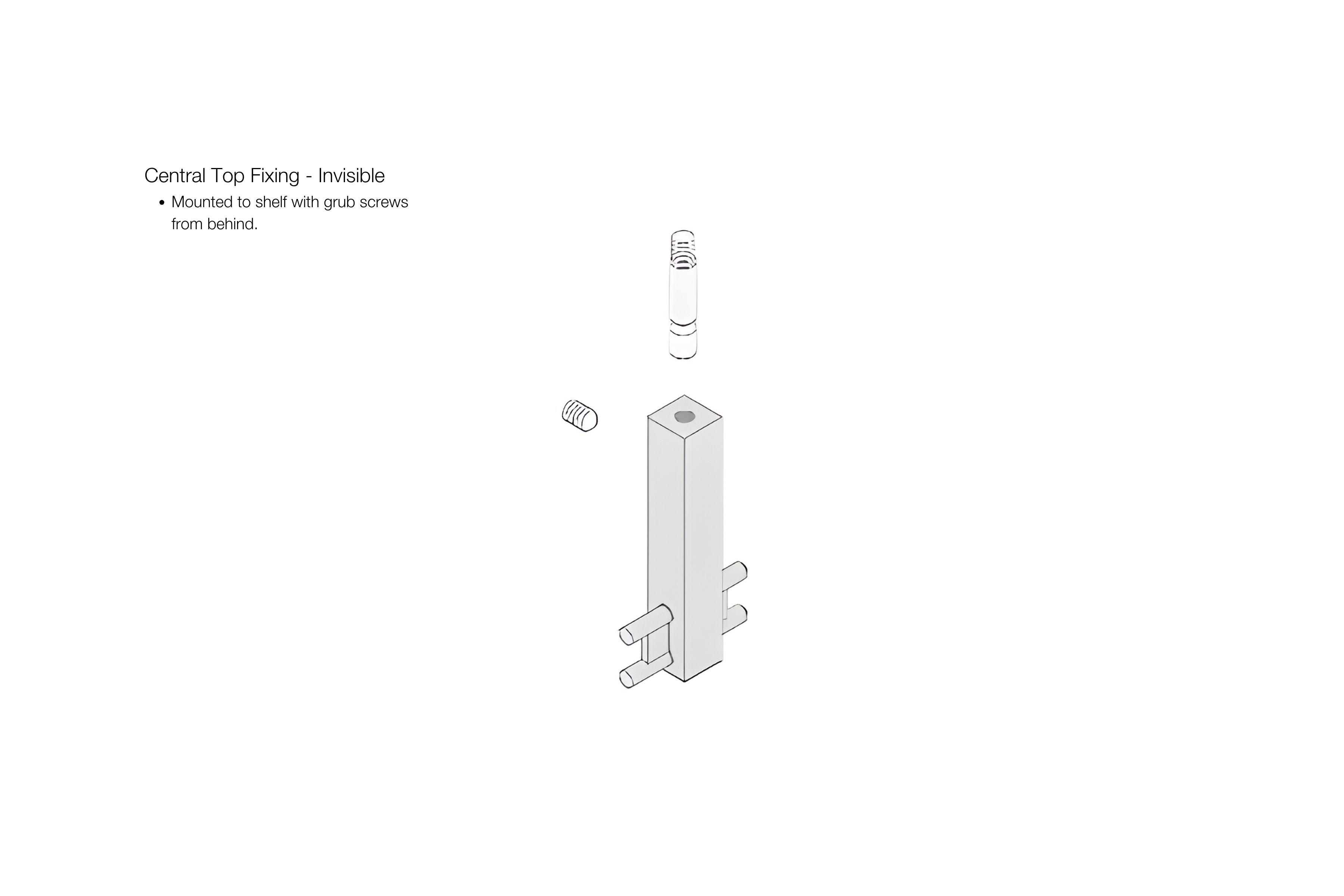 Central Hanging Rail Support