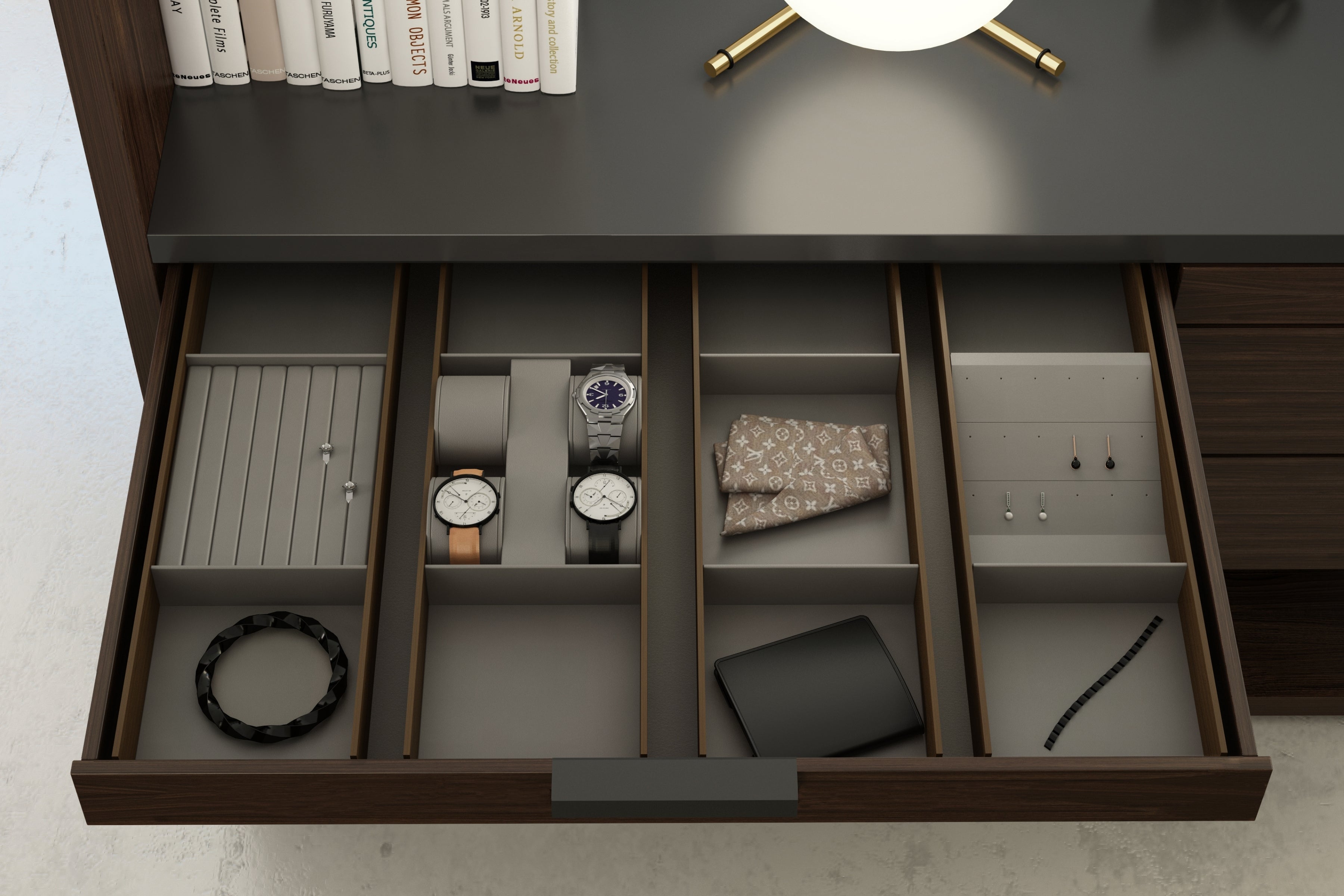 WOOD Collection - Makeup Holder